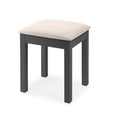 Julian Bowen Maine Dressing Stool Anthracite