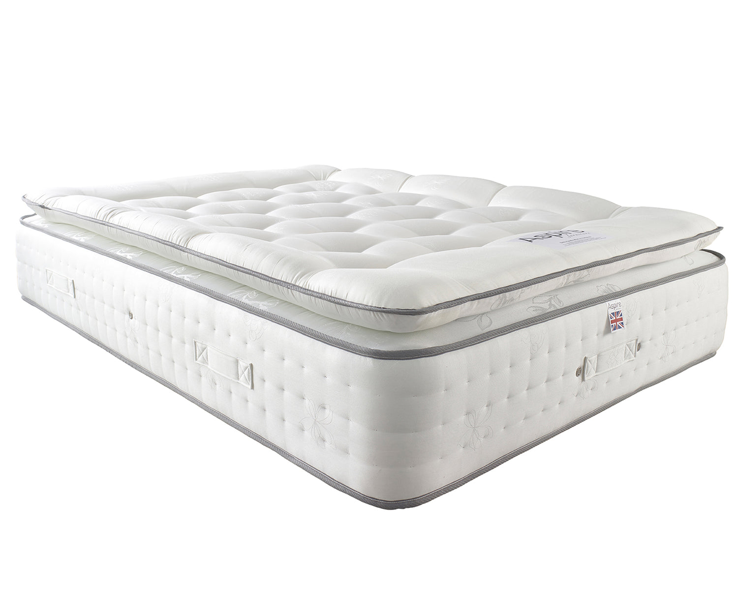 Aspire Hybrid Memory 1000 Pocket Pillowtop Mattress Double-Better Bed Company