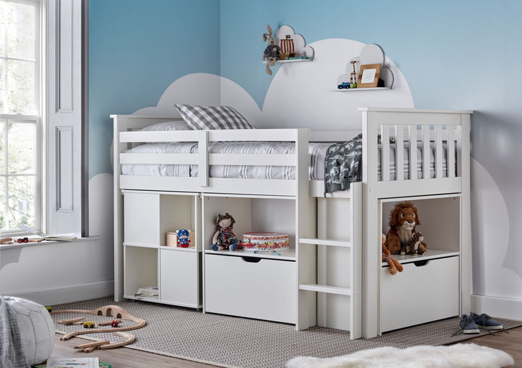 Bedmaster Milo Sleep Station Desk Storage Bed