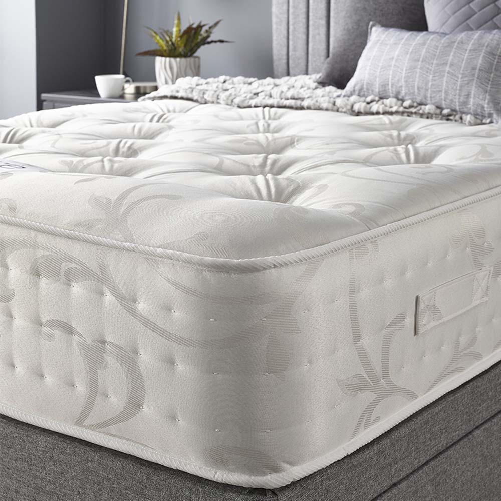 Catherine Lansfield Natural Wool 3000 Pocket Mattress Corner-Better Bed Company