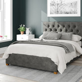 Better Portsmouth Granit Black Ottoman Bed-Better Bed Company 