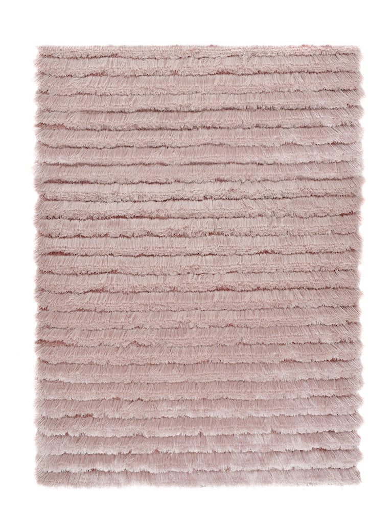 Origins Carved Glamour Rug Blush Pink