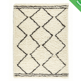 Origins Berber Rug Cream And Black-Better Bed Company 