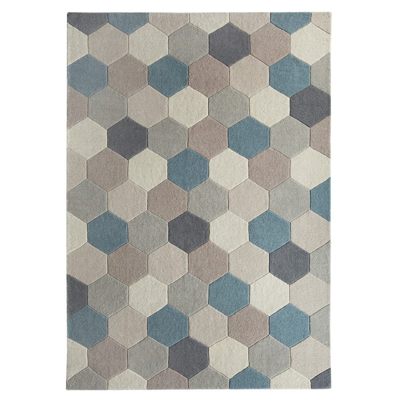 Origins Farah / Hexagon Pastel Rug