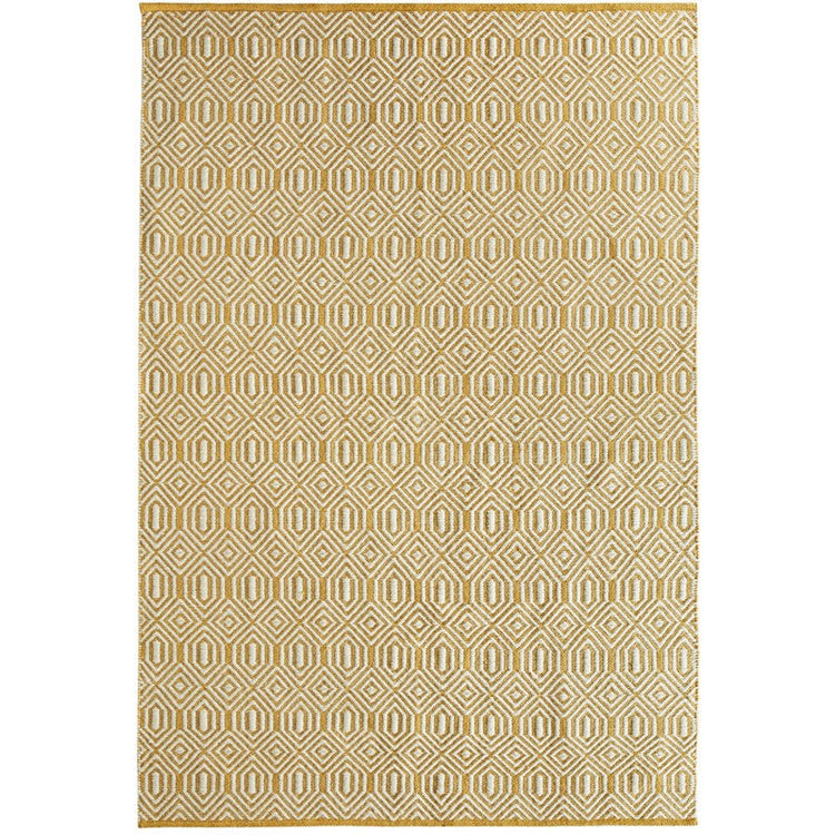 Origins Flatweave Geo Ochre Rug