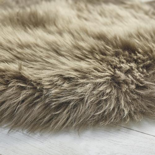 Origins Genuine Sheepskin Khaki Rug