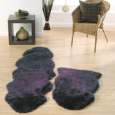 Origins Genuine Sheepskin Plum Rug