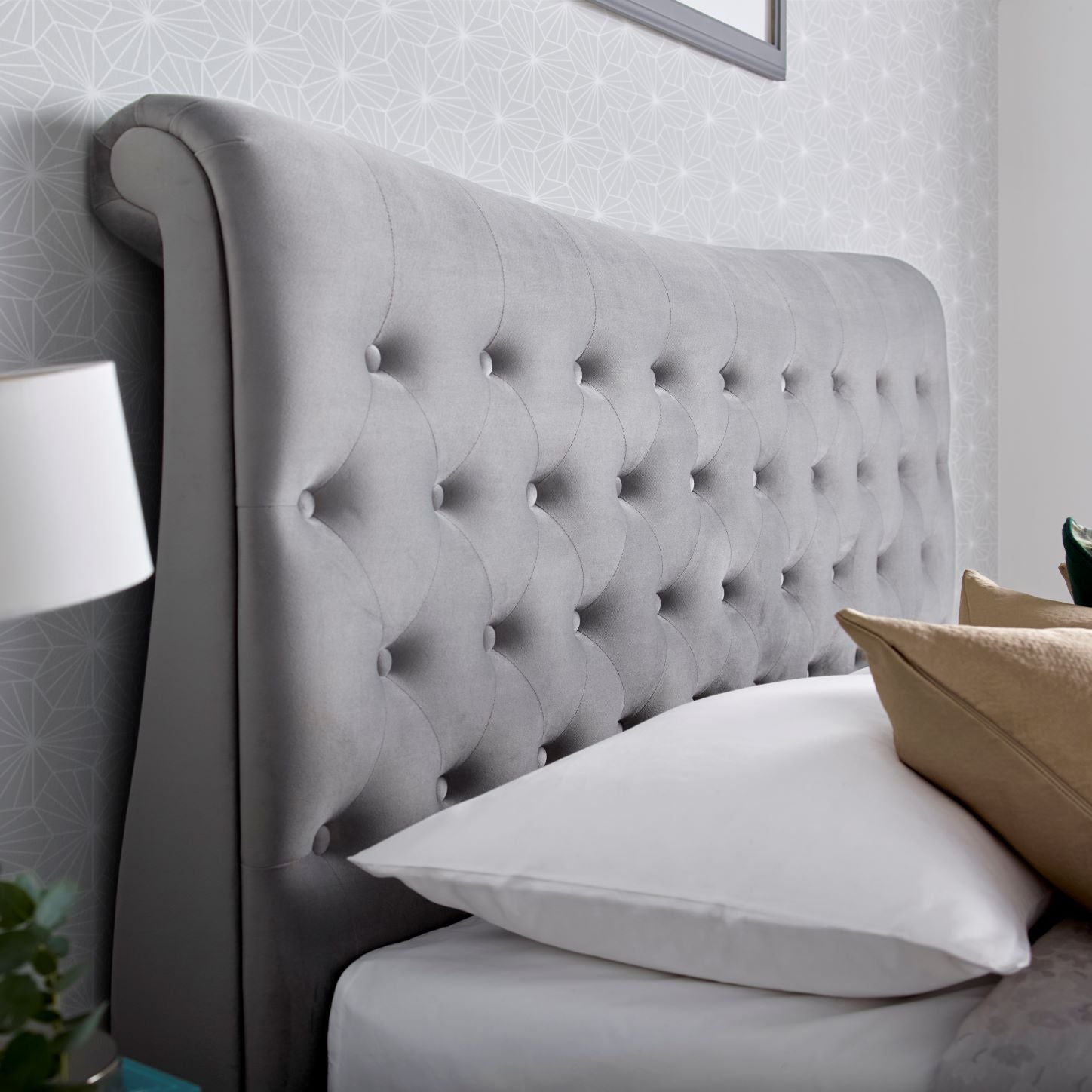 Living spaces sale sleigh bed