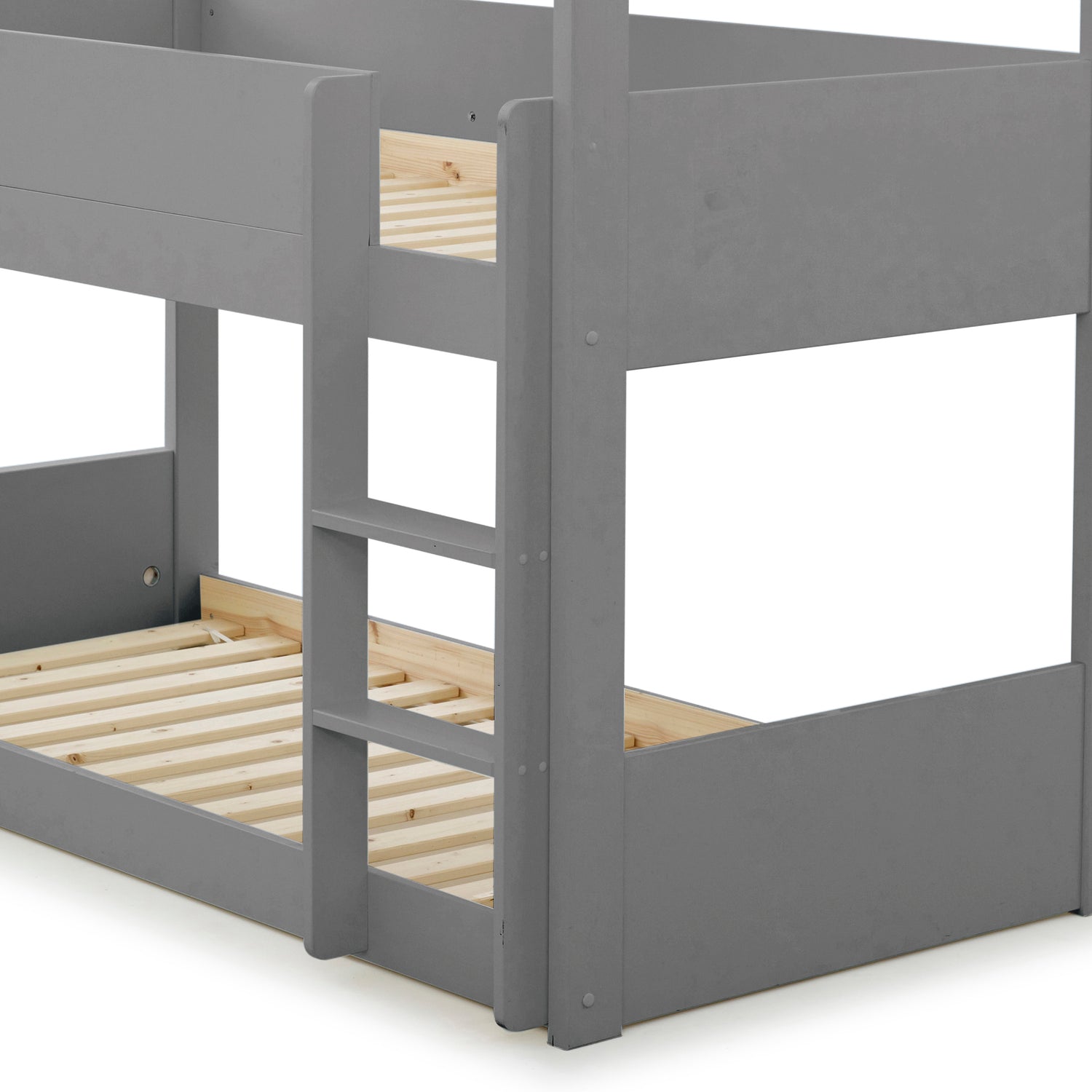 Bedmaster Snowdon Tri Bunk Bed Ladder Close Up-Better Bed Company 