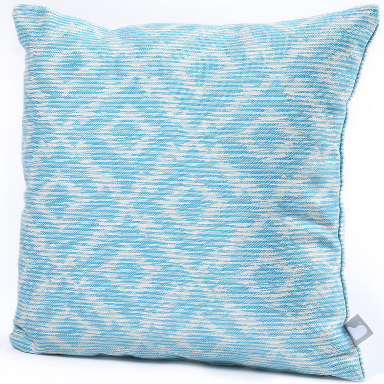 Maze Rattan Fabric Scatter Cushions Santorini Blue