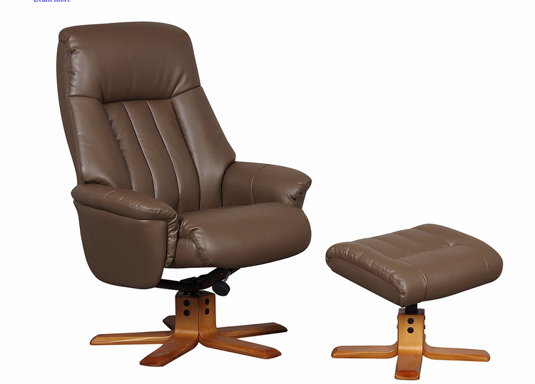 GFA St Tropez Recliner And Foot Stool