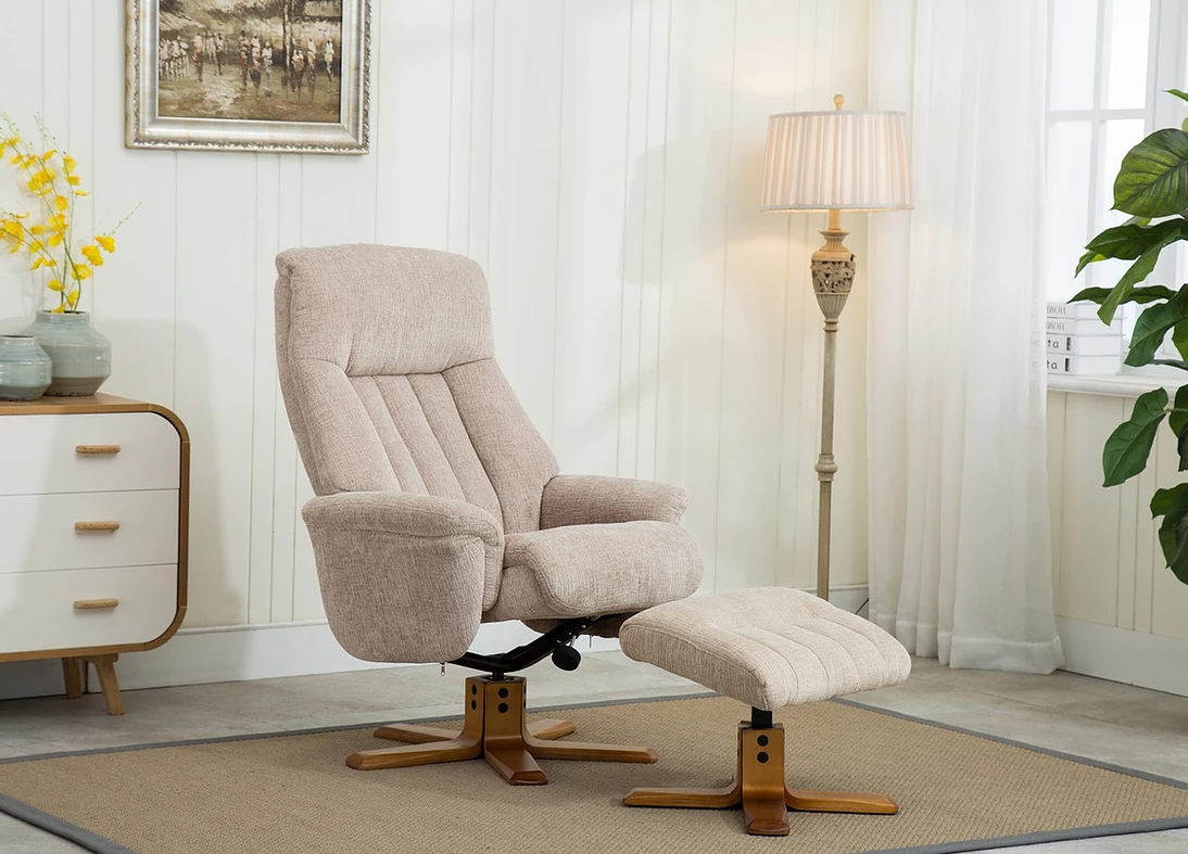 GFA St Tropez Recliner And Foot Stool