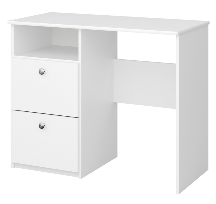 Steens For Kids 2 Draw Desk White