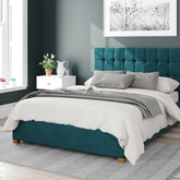 Better Cheshire Emerald Green Ottoman Bed-Better Bed Company