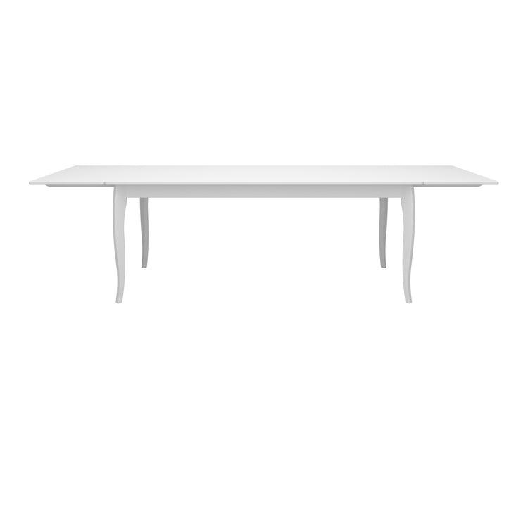 Steens Baroque White Extendable Table