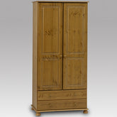 Steens Richmond Pine 2 Door 2 Draw Wardrobe