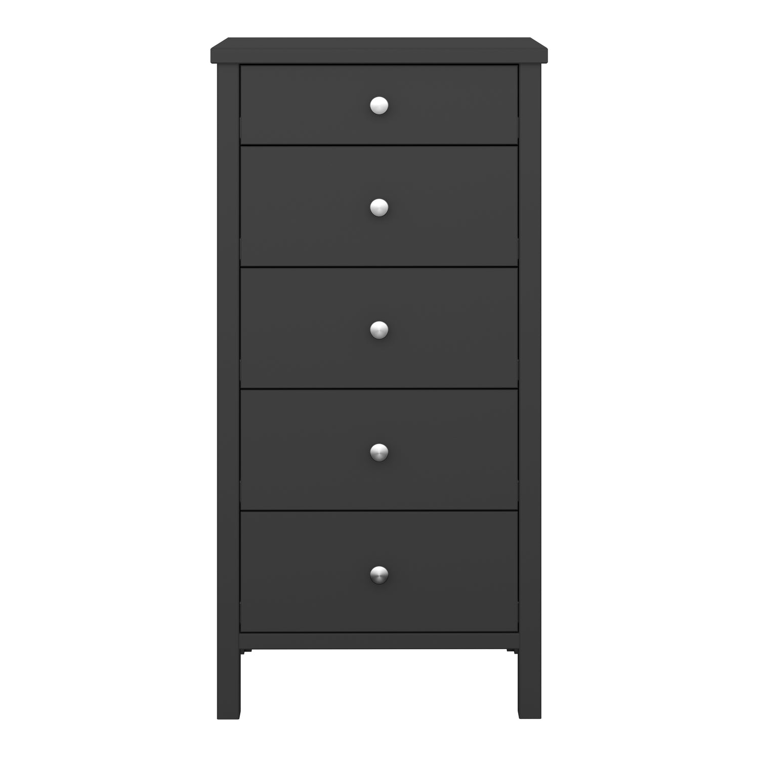 Steens Tromso Black 5 Draw Narrow Chest