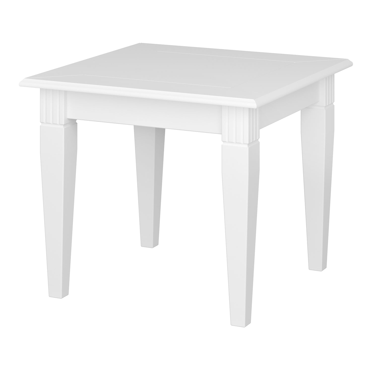 Steens Venice White Side Table