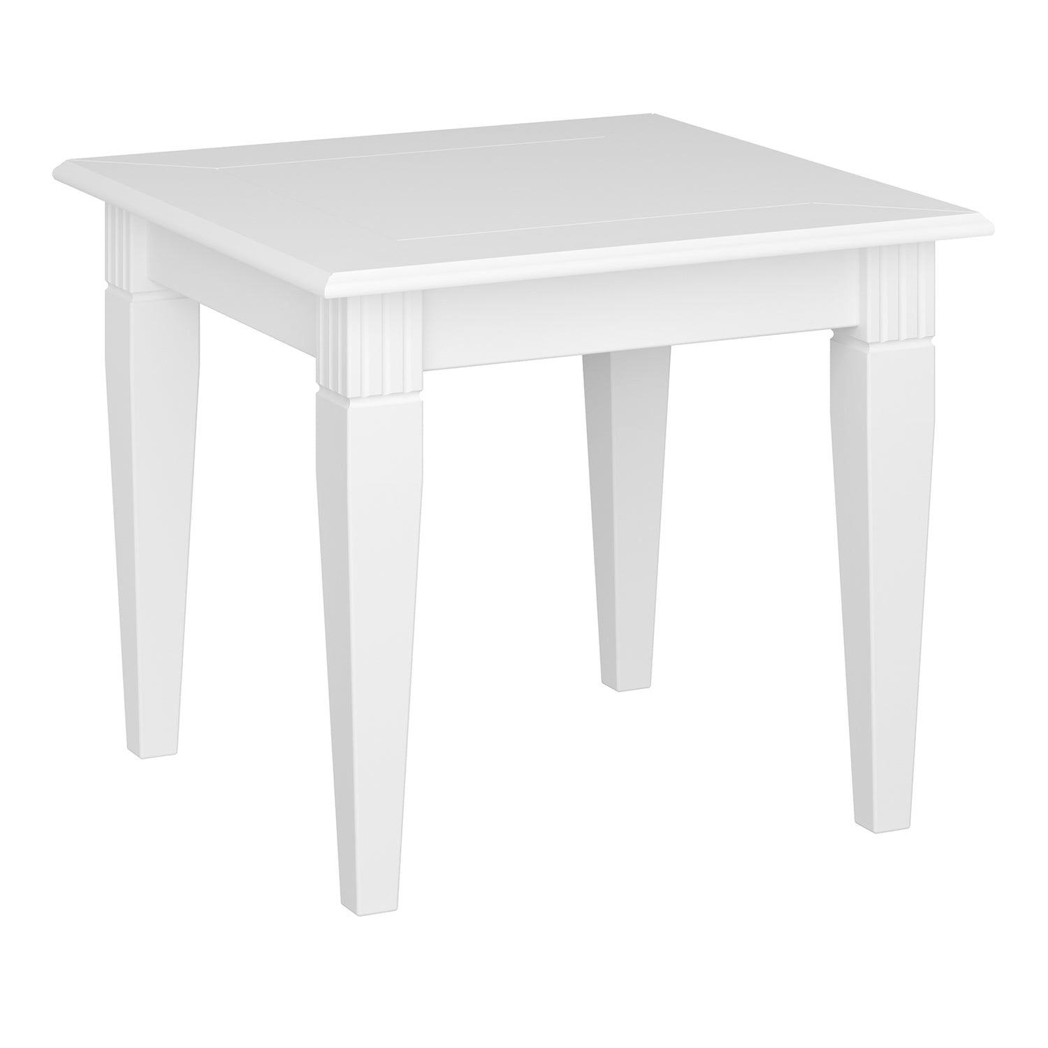 Steens Venice White Side Table