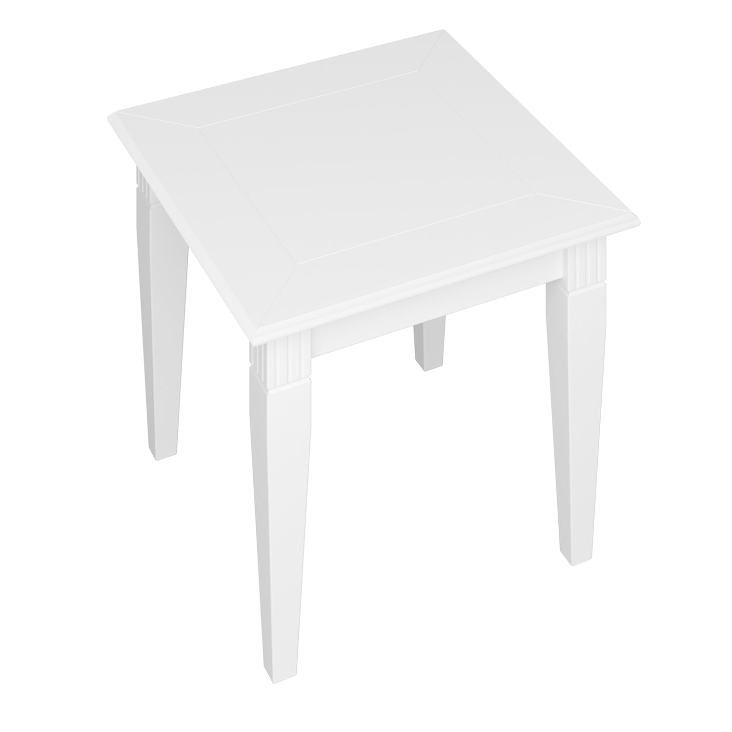 Steens Venice White Side Table
