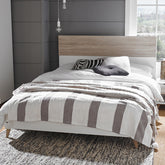 LPD Furniture Stockholm Oak Bed