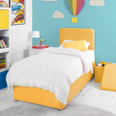 Swanglen Yellow Fabric Bed