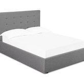 The Lucca Fabric Ottoman Bed