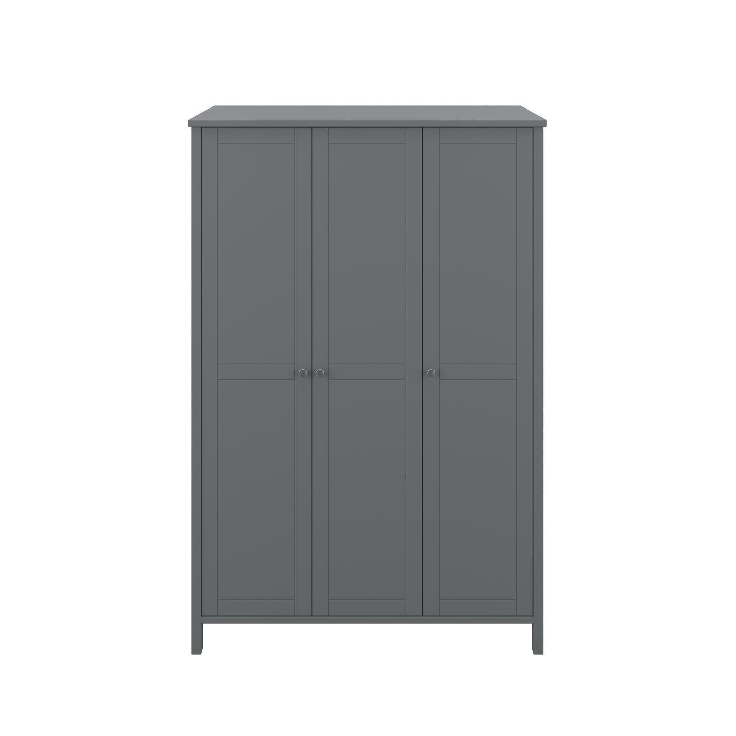 Steens Tromso Grey 3 Door Wardrobe