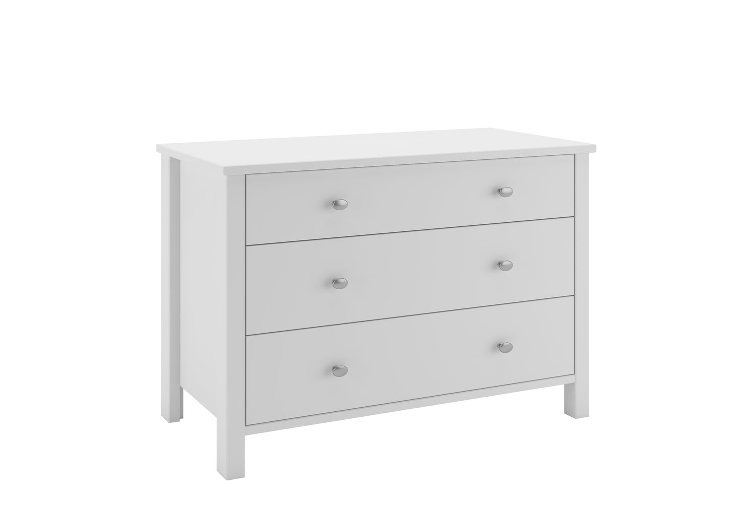 Steens Tromso White 3 Draw Chest Of Draws