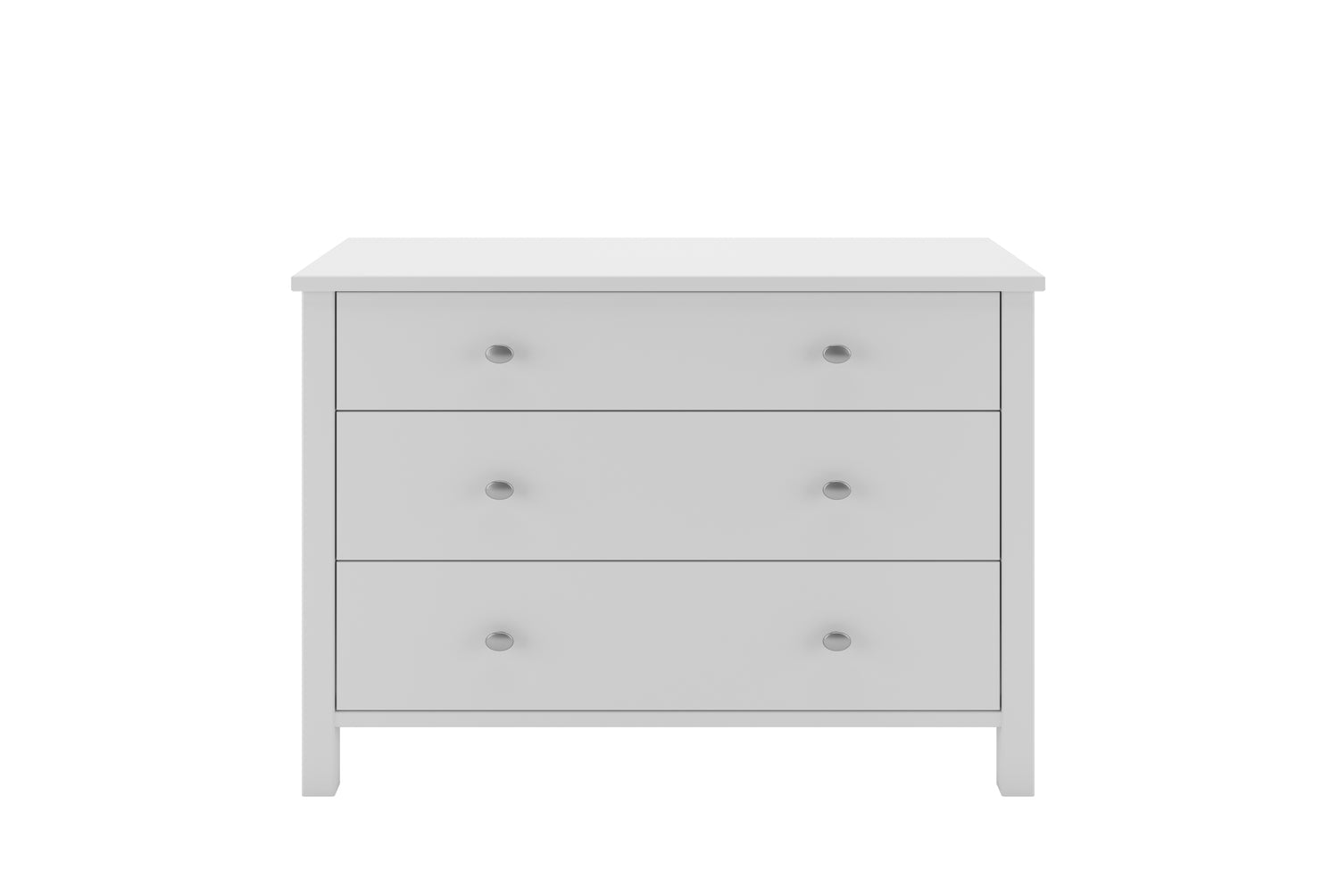 Steens Tromso White 3 Draw Chest Of Draws