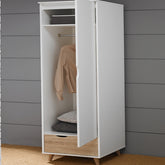 LPD Furniture Stockholm 1 Door Wardrobe