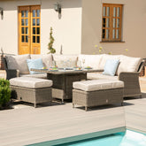 Better Bed Company - Winchester Royal Corner Set With Fire Pit Table