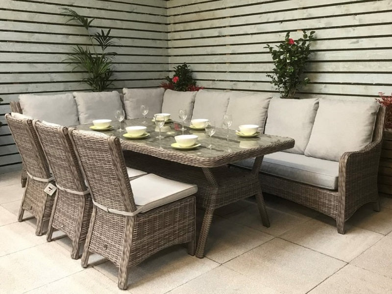 Signature Weave Alexandra Large Corner Dining Set