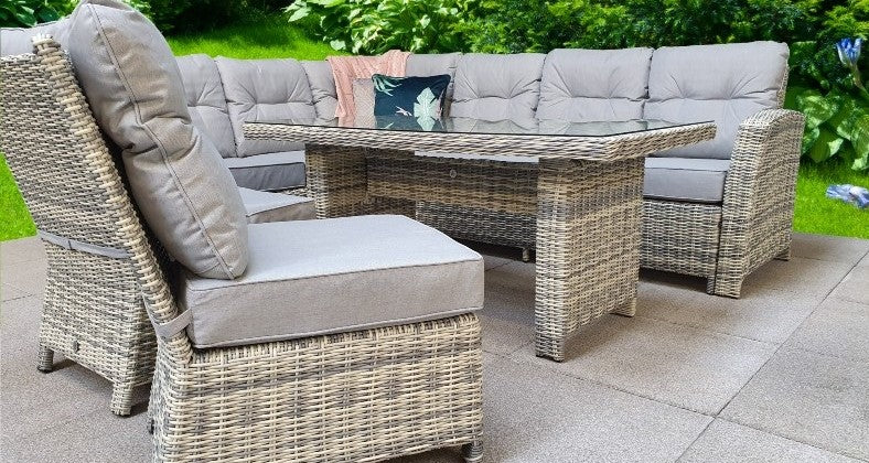Signature Weave Amy Corner Dining Sofa Set