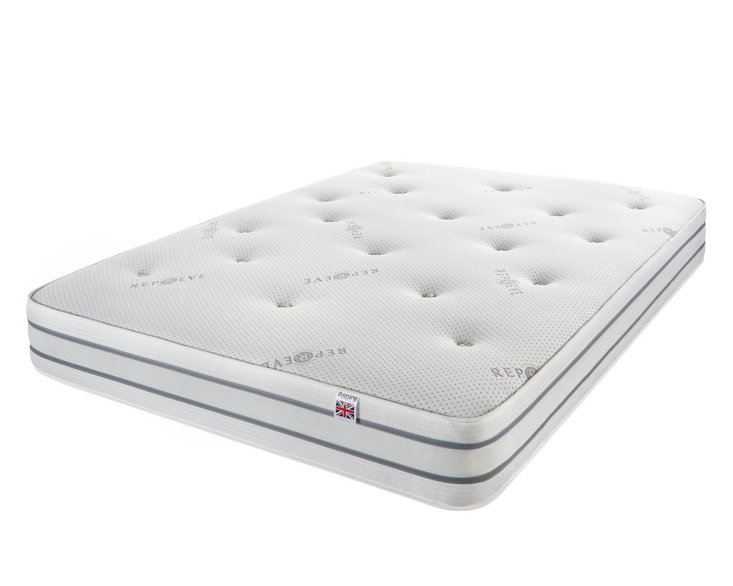 Aspire Eco Reprieve Dual Sided 1000 Pocket+ Mattress Double-Better Bed Company