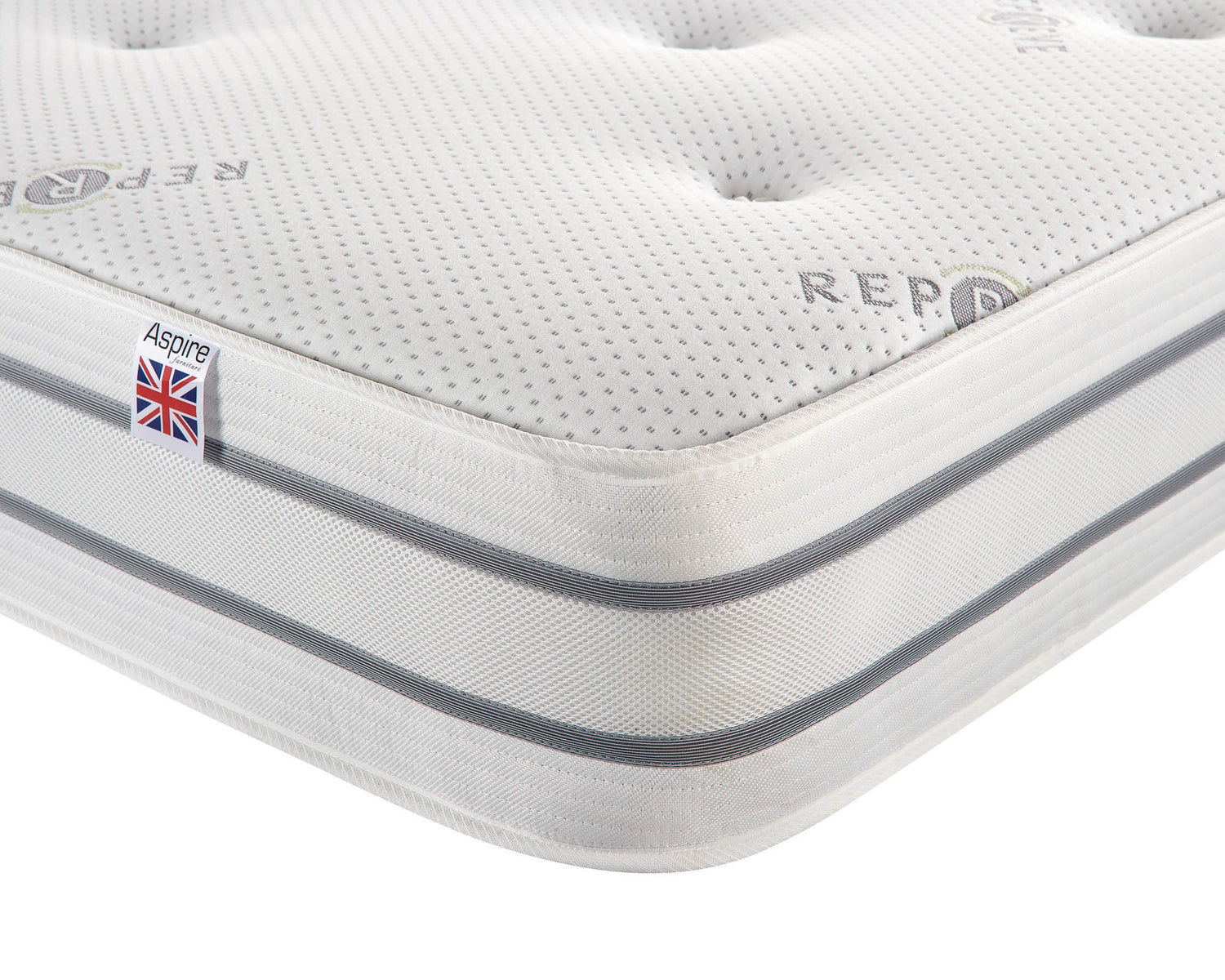 Aspire Eco Reprieve Dual Sided 1000 Pocket+ Mattress Corner-Better Bed Company