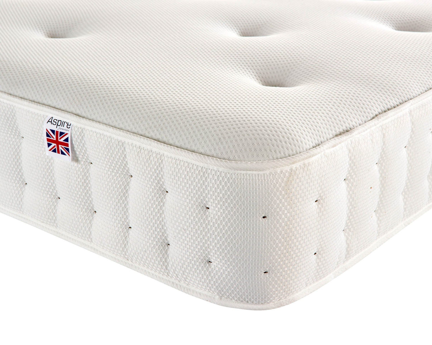 Aspire True Hybrid Natural & Memory Pocket+ 1000 Mattress Side Close Up-Better Bed Company