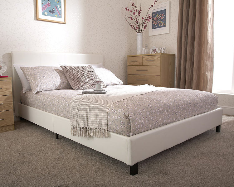 GFW Leather Bed In A Box White-Better Bed Company