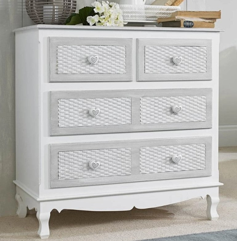 LPD Furniture Brittany 2+2 Chest Of Draws