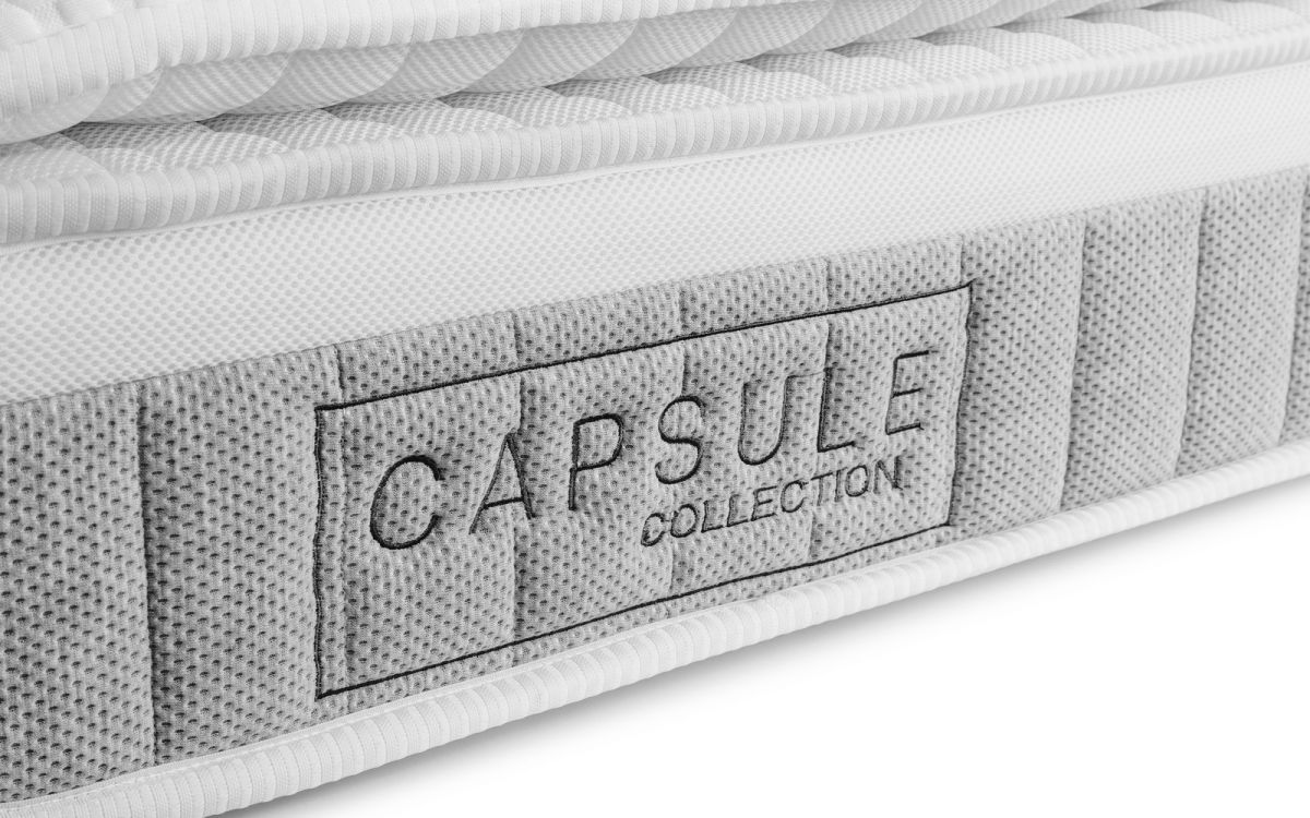 Julian Bowen Capsule 3000 Pillow Top Mattress Side Close Up-Better Bed Company