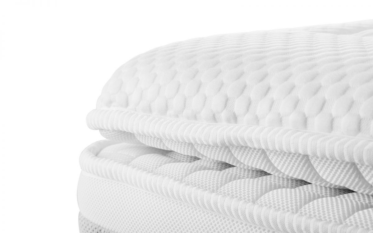 Julian Bowen Capsule 3000 Pillow Top Mattress Top Close Up-Better Bed Company