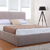 Heartlands Furniture Carrie Mink Ottoman Bed-Better Bed Company 