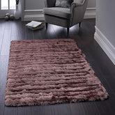 Origins Carved Glamour Rug Mauve