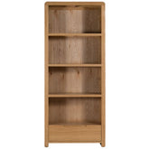 Julian Bowen Curve Tall Bookcase-Better Bed Company