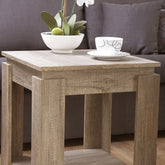 GFW Canyon Oak Lamp Table