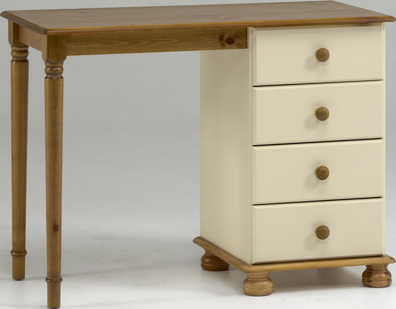 Steens Richmond Cream And Pine Dressing Table