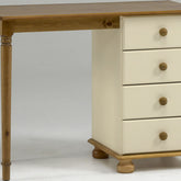Steens Richmond Cream And Pine Dressing Table