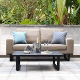 Maze Rattan Ethos 2 Seat Sofa Set With Coffee Table