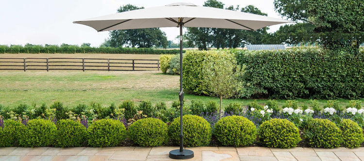 Maze Rattan 3m x 2m Rectangular Parasol