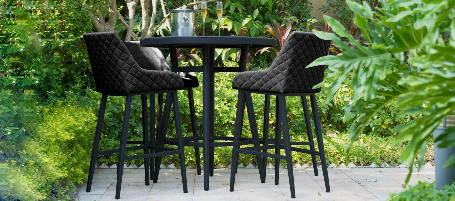 Maze Rattan Regal 4 Seat Round Bar Set